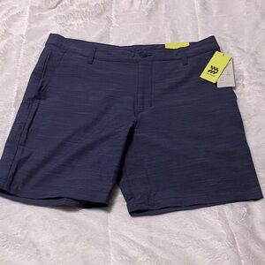 Target Men's Navy Flat Front Shorts